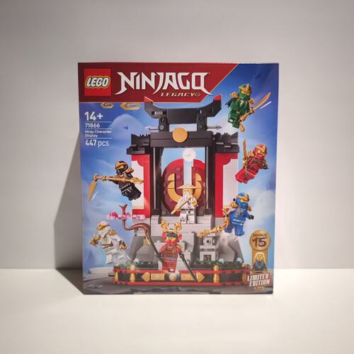 LEGO乐高71866幻影忍者15周年忍者角色展示台拼装积木模型