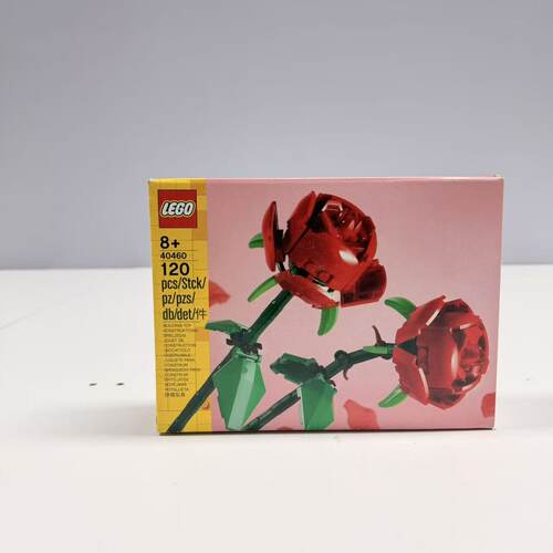 （全新）LEGO乐高花束40460玫瑰永生花创意拼搭积木花朵女生礼物