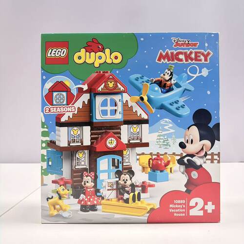 （全新）乐高LEGO大颗粒10889米奇的度假小屋 儿童拼搭积木