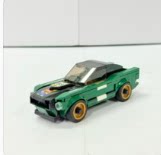 （二手）LEGO乐高75884福特野马1968款 超级赛车speed系列拼搭