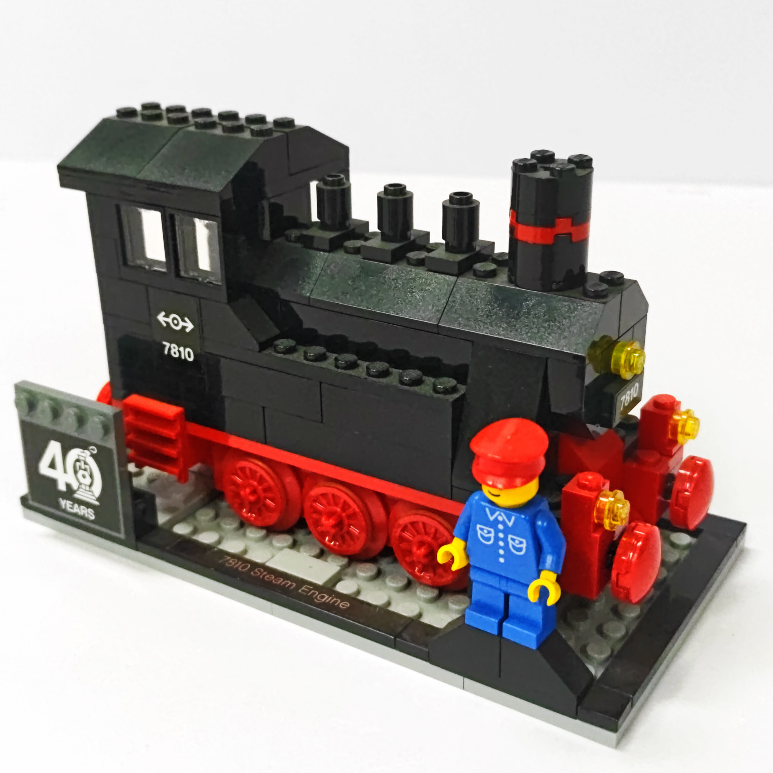 （二手）LEGO乐高40370火车头周年纪念版拼插玩具男女积木图片