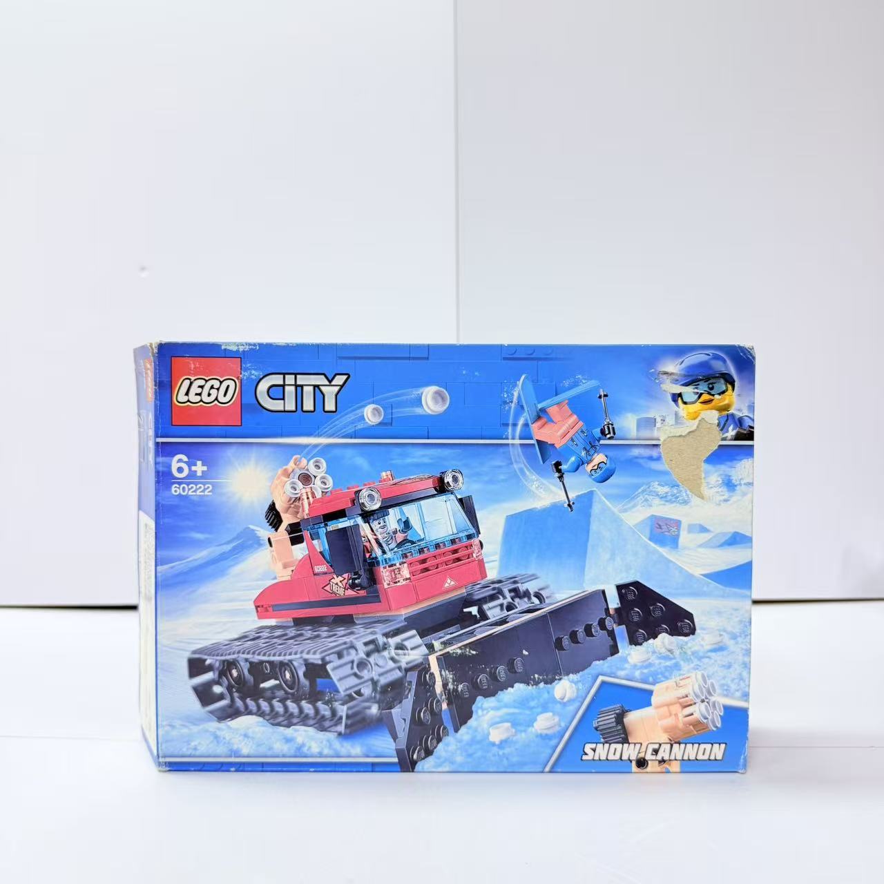 （二手）正品乐高LEGO 60222 城市系列 雪道整理机 儿童积木玩具