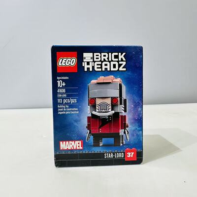 （全新）全新乐高 BRICKHEADZ方头系列 41606 漫威 银护 星爵