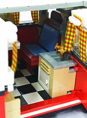 （二手）乐高LEGO 10220创意系列大众T1露营车益智积木玩具