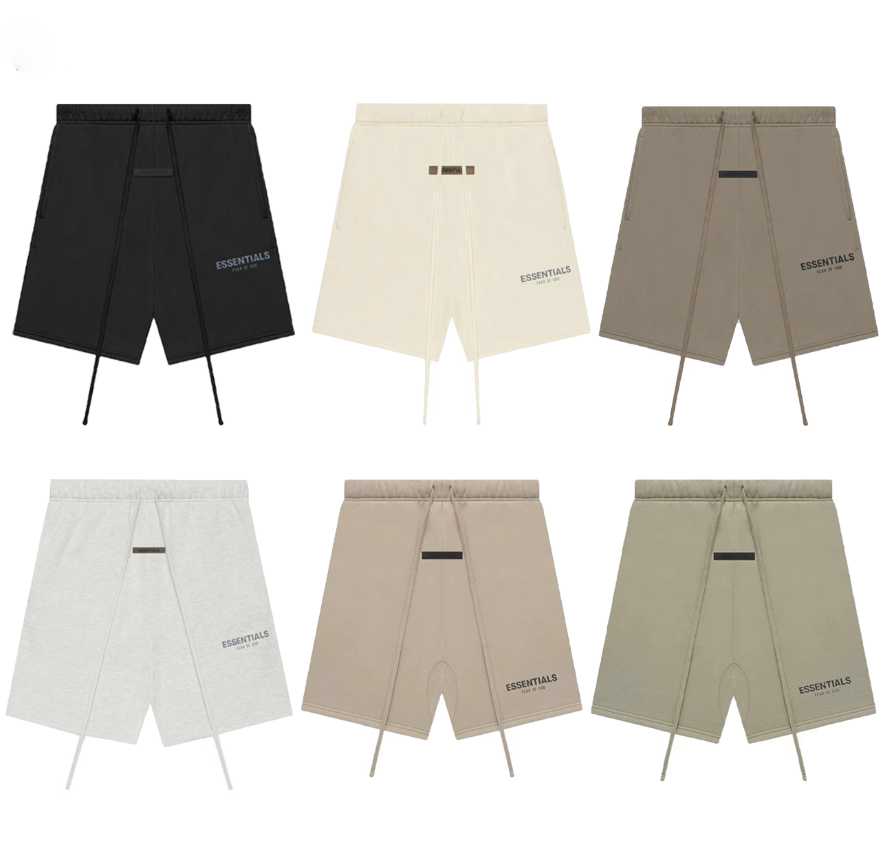 FEAROFGOD短裤字母抽绳潮流