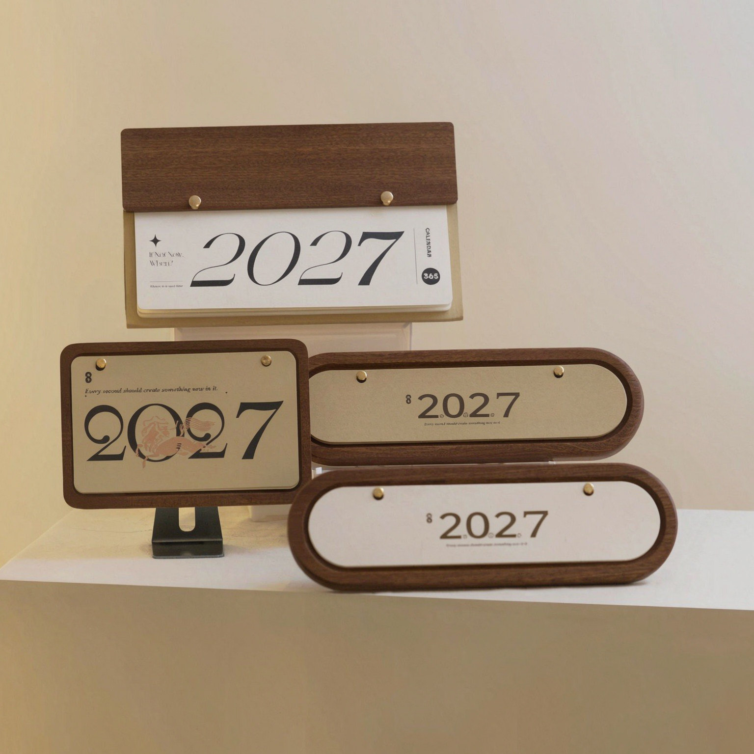 亨勒台历2027年文创日历桌摆图片