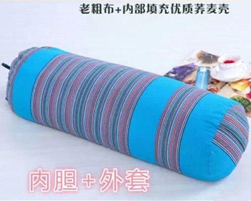 成人棉布纯棉老粗布靠枕荞麦成人