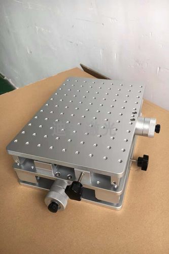 位移台多孔固定条升降治具打标机