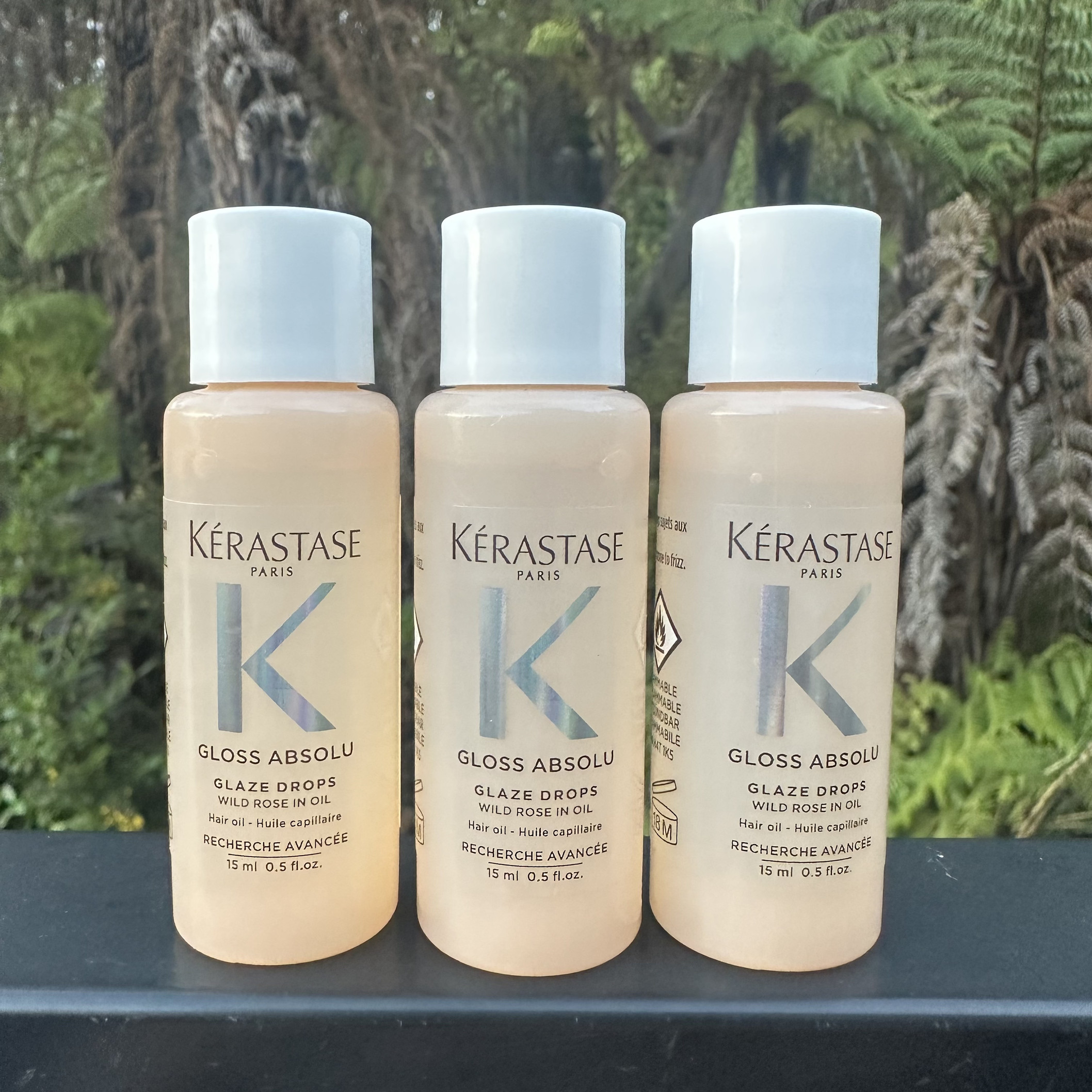 保税直发新品卡诗Gloss Absolu水润釉彩玫瑰保湿发油 15ml*5瓶