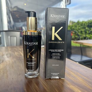 卡诗新款黑钻钥源鱼子酱护发精油香氛发油替换装75ml+旅行装30ml