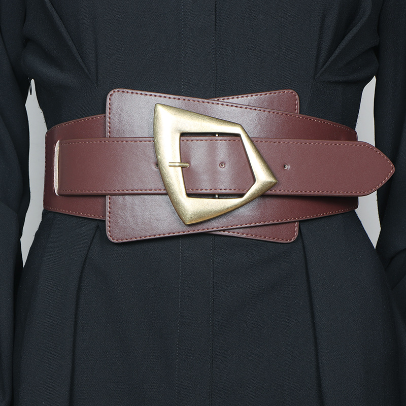 复古表演配饰腰带腰封高级感束腰显瘦松紧腰封装饰配裙子皮带