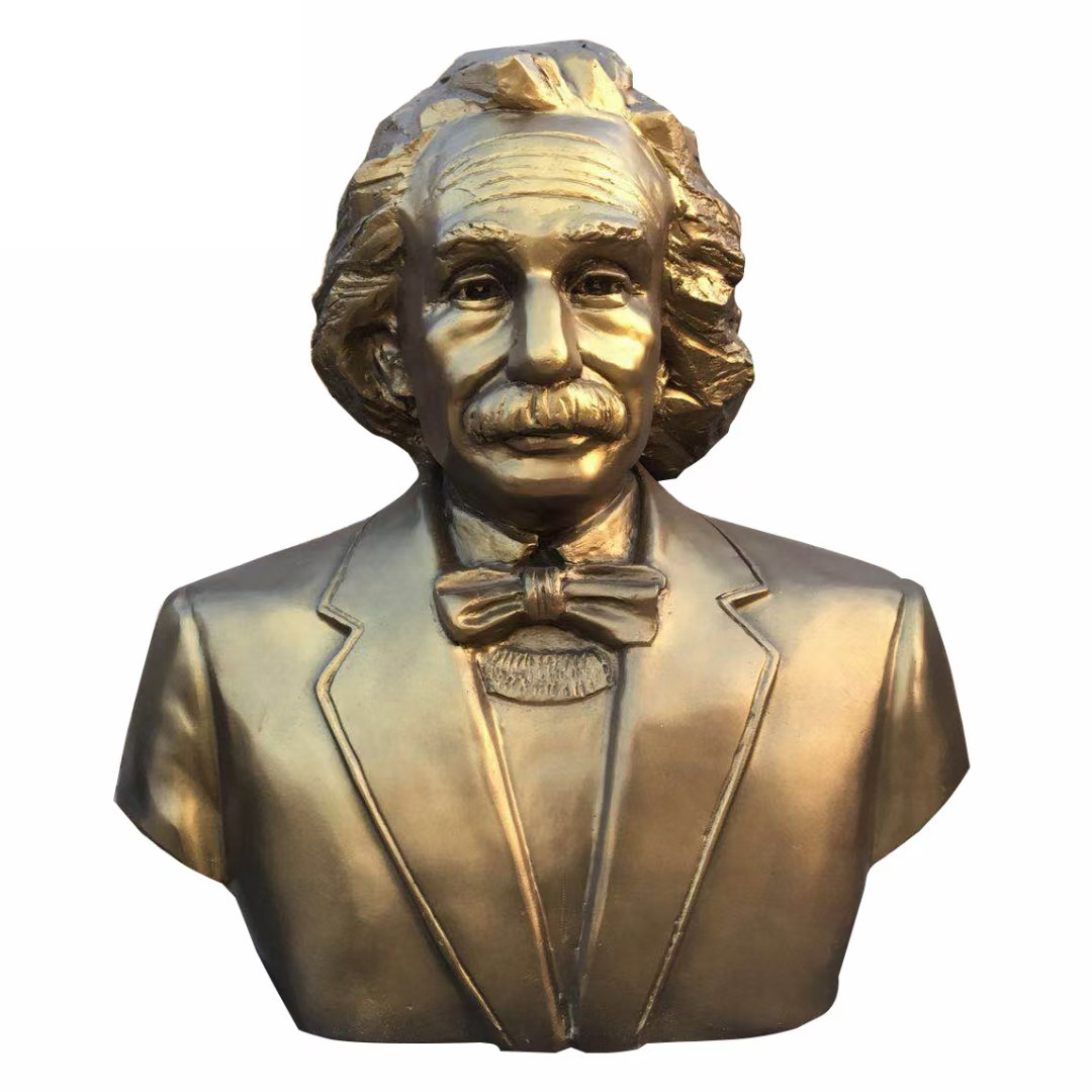 纯铜名伟人头像胸像专业定制校园文化人物雕塑学校广场工艺品摆件