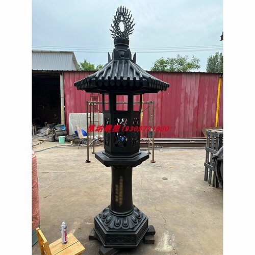 铸铜定制大号油灯香炉雕塑纯铜宝妙寺香炉寺庙道观寺院烧香供奉