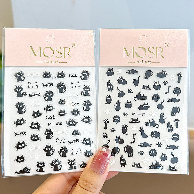 小猫指甲贴浮雕立体可爱炸毛美妆贴纸美甲贴花多功能手帐装饰贴纸,彩妆/香水/美妆工具,指甲装饰,淘宝优惠券,粉丝福利购,淘宝优惠卷
