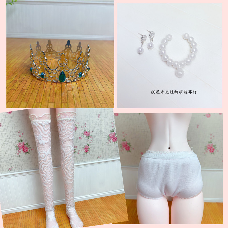 60厘米芭洋娃娃帆布高跟鞋子SD叶罗丽bjd3分娃衣服丝袜古装便宜