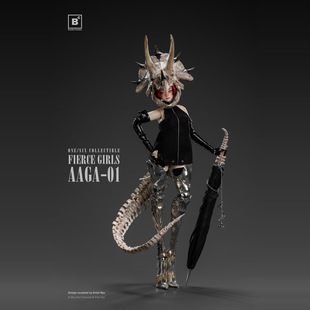 【现货】Beautiful Chemistry Entei Ryu 1/6 凶猛少女 王城守卫