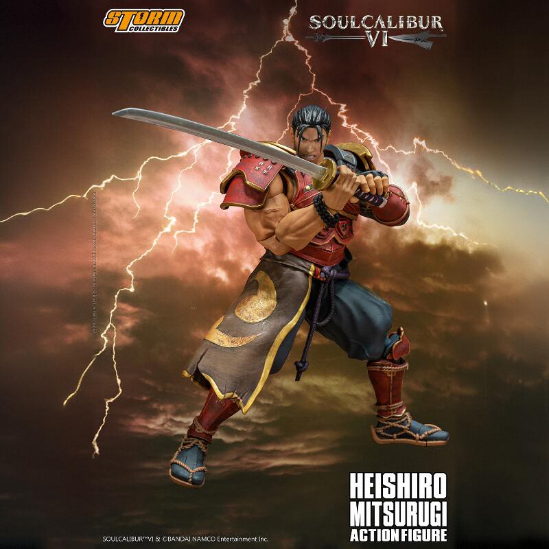 【现货】Storm Toys SOULCALIBUR VI灵魂能力6 御剑平四郎 BNSC01