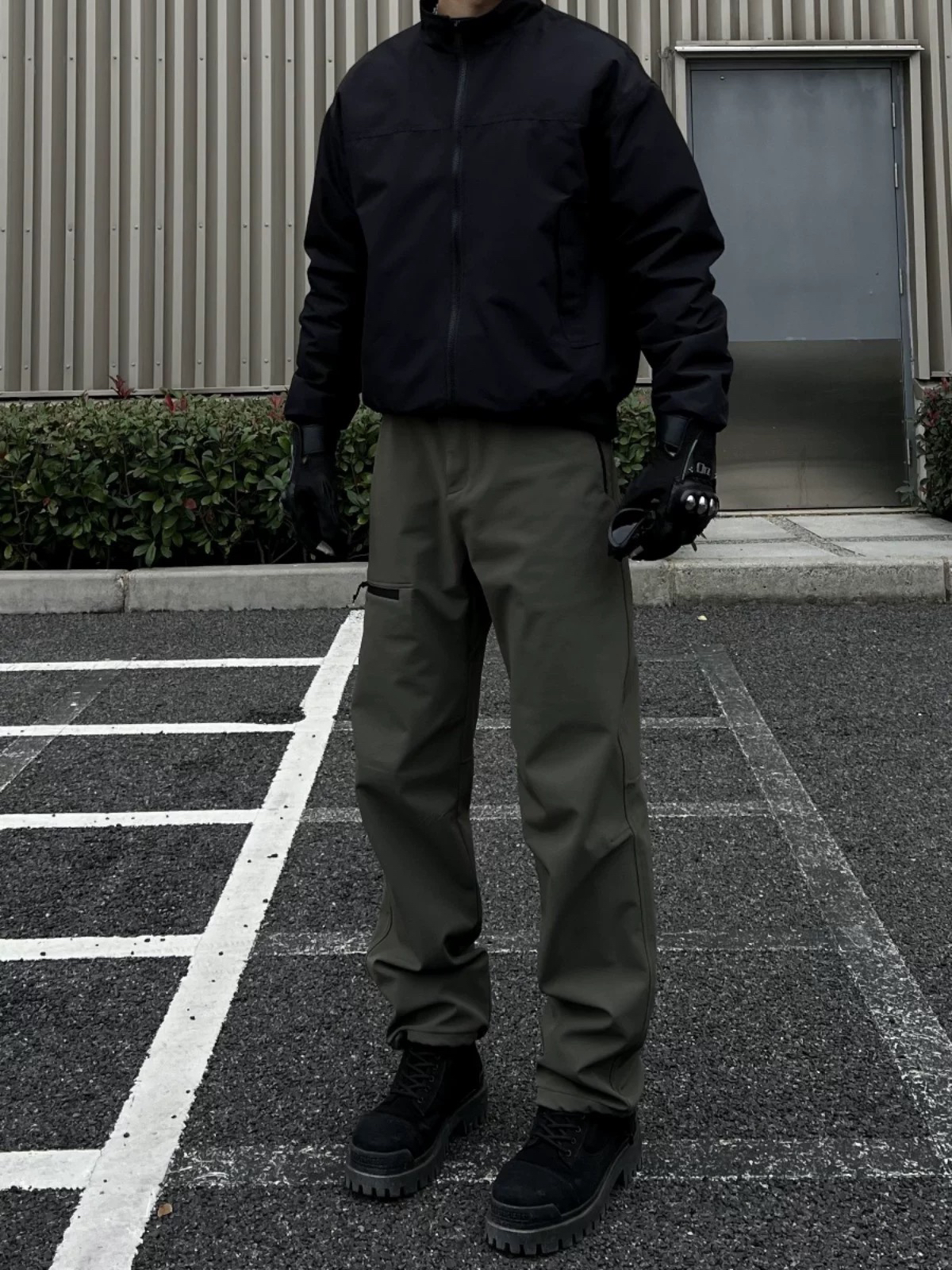 Light Weight春季神裤美式三防户外登山裤纯色拉链袋立体剪裁裤