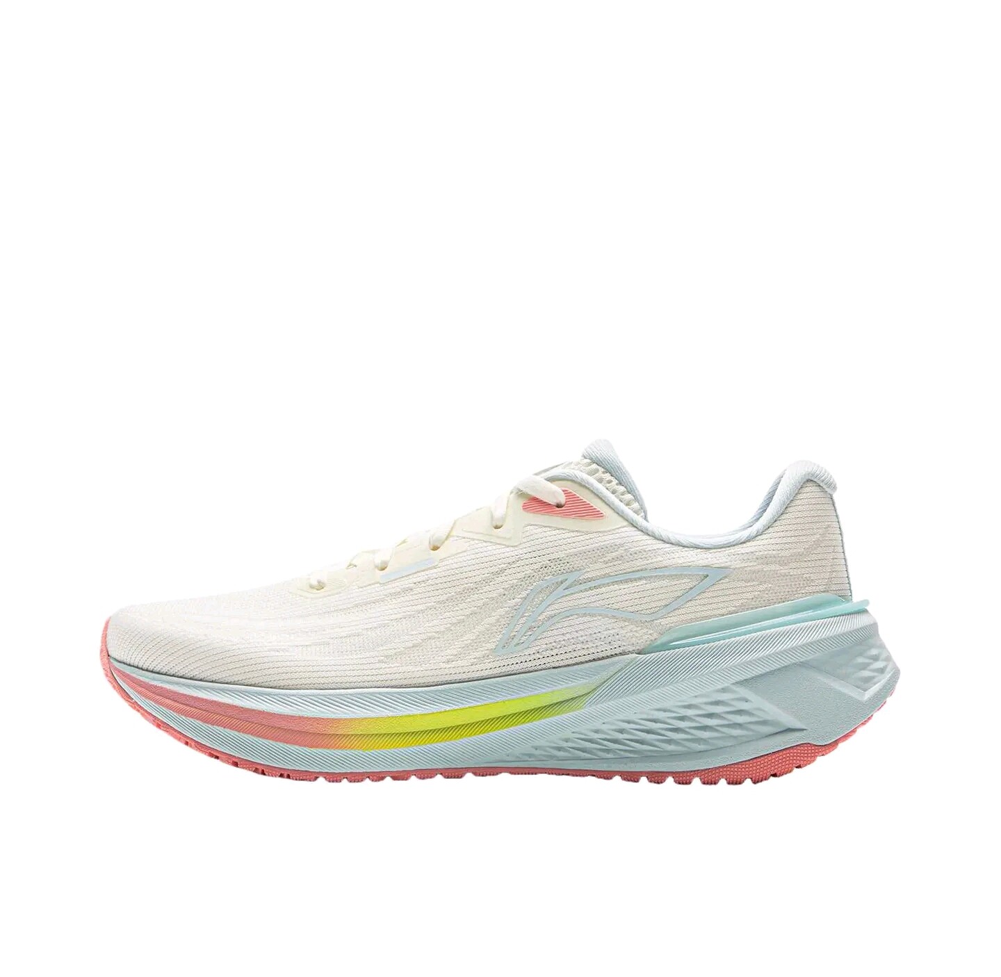 李宁吾跃3.0 | 跑步鞋女款中考专用减震轻便透气厚底休闲运动鞋