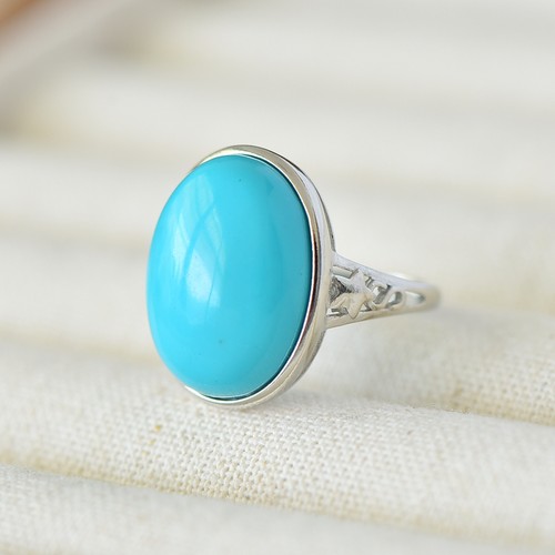 男女款S925纯银宝石镶嵌戒指空托