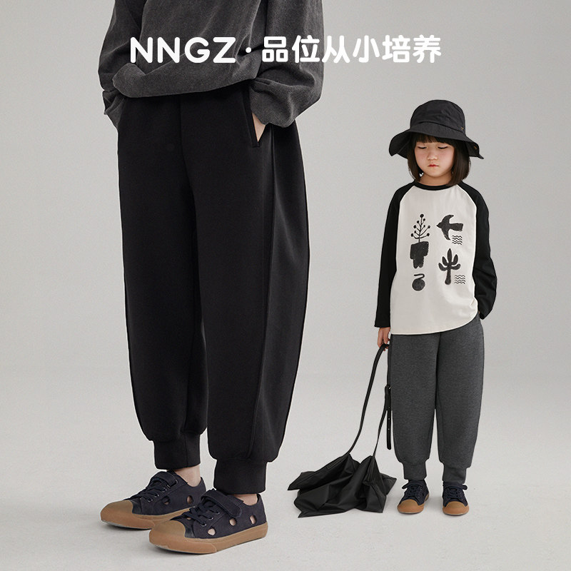 百搭耐穿空气层束脚裤图片