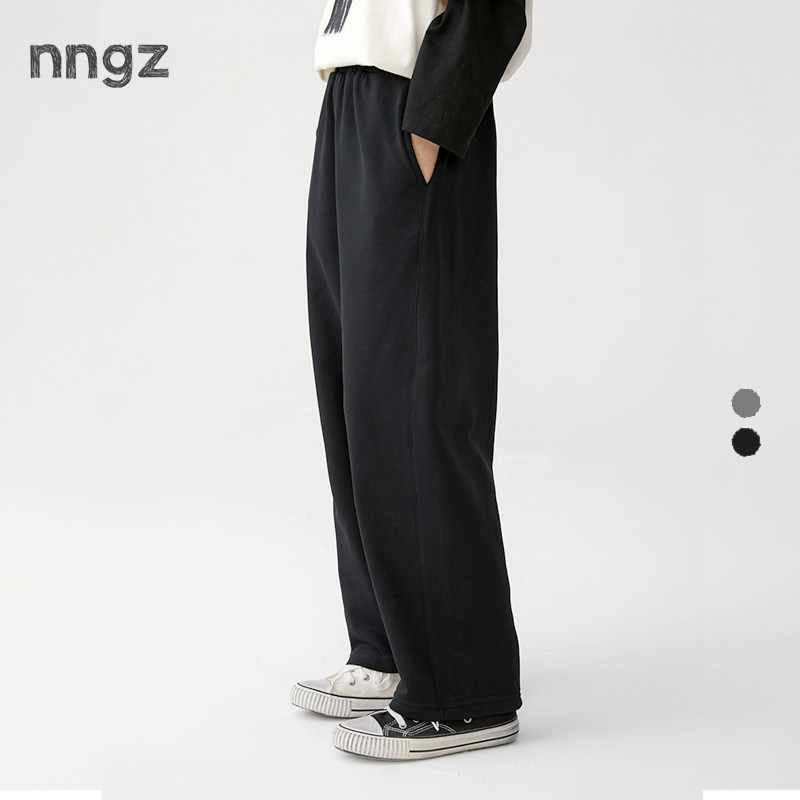 NNGZ设计师女童立裁运动裤春季柔软舒适儿童香蕉裤童装百搭休闲裤
