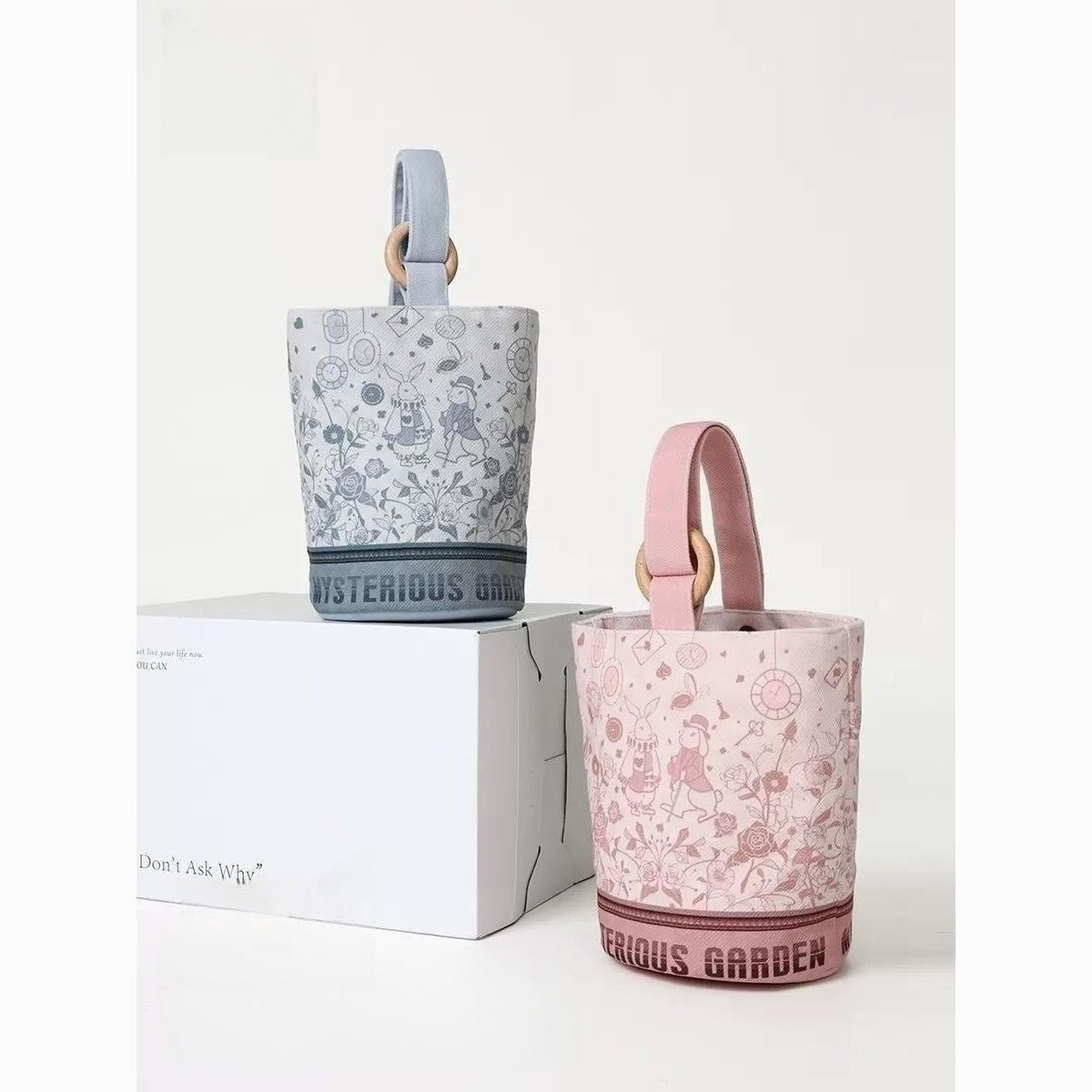 水桶包新款复古卡通兔子随身手提包妈咪休闲包外出上班手拎单肩包,箱包皮具/热销女包/男包,水桶包,淘宝优惠券,粉丝福利购,淘宝优惠卷