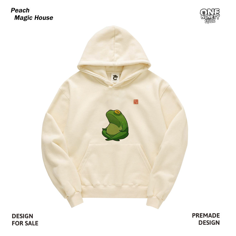 桃子 Studio  古着感嘻哈高街风ins个性潮牌 欧美hiphop连帽卫衣