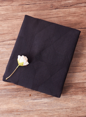 壹卷秀 高端原创棉天丝几何图案男女裤子袍子衬衣服装面料01573