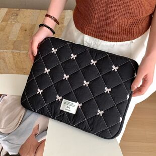 防震内胆包13.3寸笔记本电脑包14寸女2025新款甜美华为联想thinkbook14.5小米pro15苹果macbook16防水收纳包