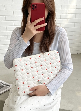好看的笔记本电脑包14寸女适用ipadA16收纳包11.5华为13.3惠普星bookpro14苹果air15小米Redimibook16内胆包
