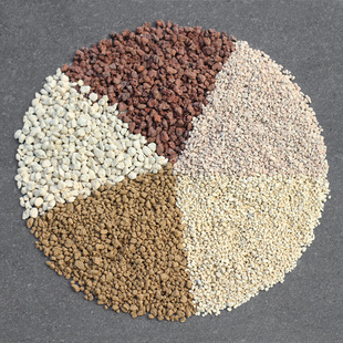 多肉植物铺面基质颗粒土鹿沼土赤玉土植金石日向石火山岩硅藻土