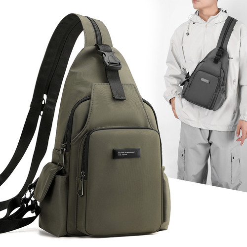 双肩包户外百搭轻便休闲胸包斜挎