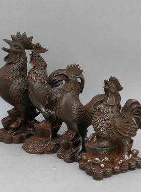 铁公鸡元宝招财工艺品桌面摆件