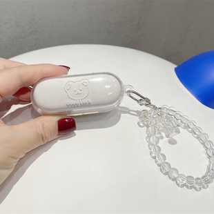 适用于索尼WF-C510保护壳卡通wfc510耳机套新潮c510透明软壳可爱男女款