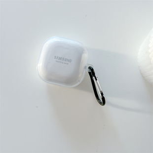 适用于三星Galaxy Pro耳机套Live软壳buds2pro保护壳budspro简约budsfe透明 Buds FE保护套Buds2