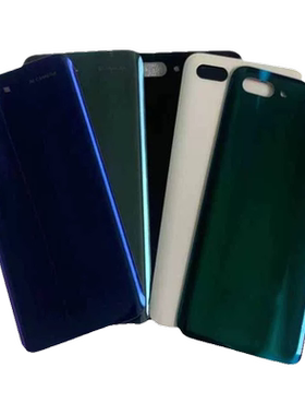 适用 荣耀10后盖 honor10玻璃后盖 荣10手机玻璃电池盖后壳背壳