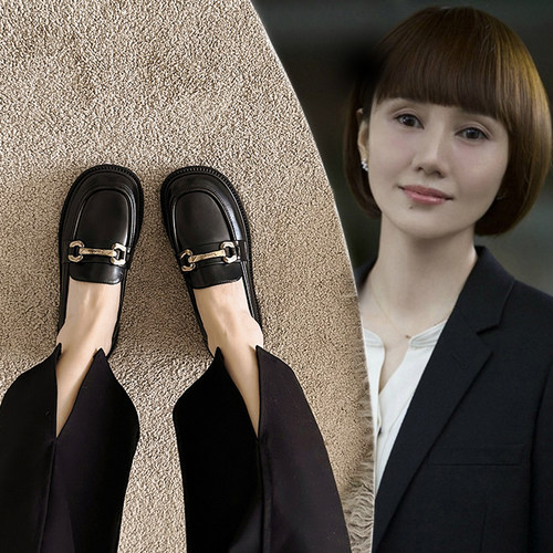 圆头小皮鞋2025新款jk春秋女鞋