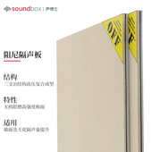 声博士G19E环保复合阻尼超强隔音板家用ktv专用止震板墙面影音室