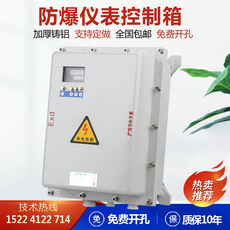 防爆仪表箱触摸屏接线箱可装按键