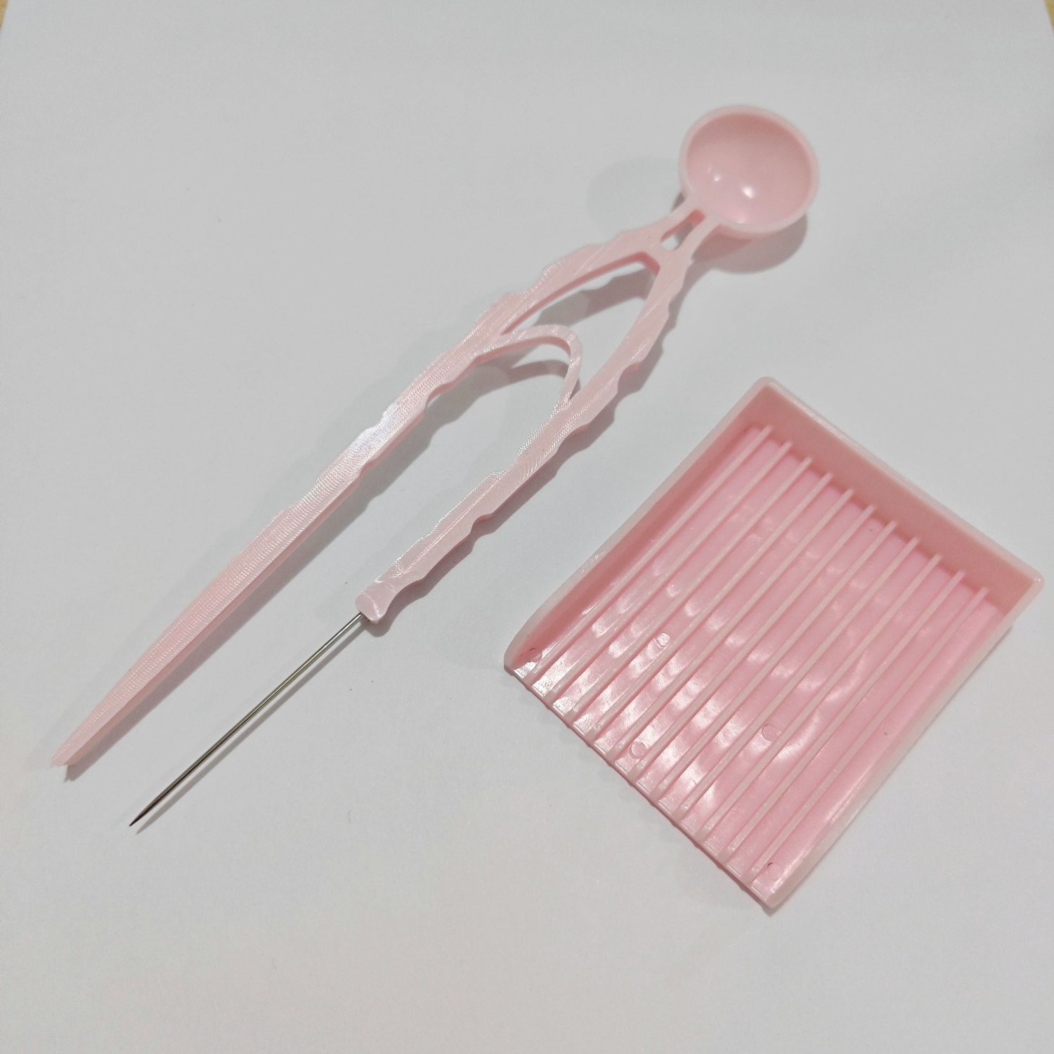 拼豆豆2.6mm豆专用豆针笔豆铲分豆盘拼豆辅助神器拼豆工具套装