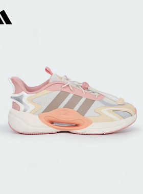 Adidas阿迪达斯女小童时尚潮流户外运动休闲懒人鞋扣跑步鞋JR0574