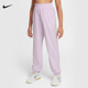 FD2857 NIKE耐克夏新款 男女童运动休闲宽松舒适束口梭织长裤 537