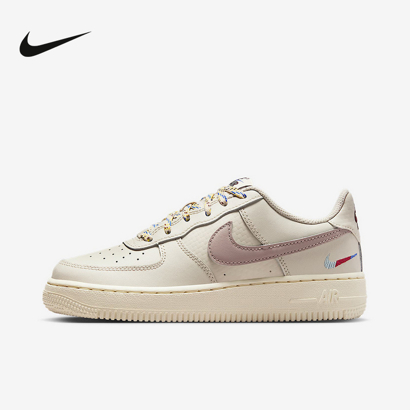 Nike耐克童新款时尚AIR FORCE 1 LV8 1 (GS)运动休闲鞋HQ1907-100