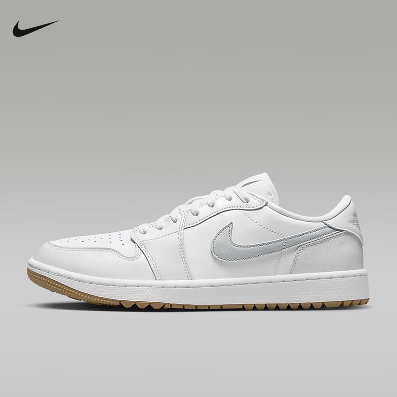 Nike耐克新款Jordan AJ1男子高尔夫球鞋缓震低帮运动鞋DD9315-111