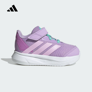 JQ3023 百搭休闲舒适网眼魔术贴运动鞋 Adidas阿迪达斯女婴童鞋 新款