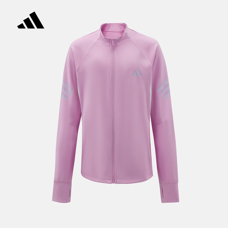 Adidas阿迪达斯2026年春季新款女大童针织夹克 KS8091,童装/婴儿装/亲子装,夹克/皮衣,淘宝优惠券,粉丝福利购,淘宝优惠卷