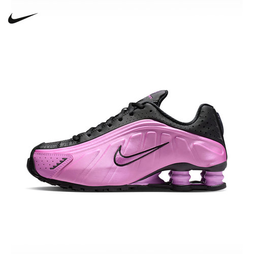 耐克女鞋SHOX R4运动鞋科技感回弹气柱缓震复古跑步鞋 AR3565-014