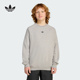 经典 Adidas阿迪达斯男大童新款 休闲三叶草舒适百搭时尚 卫衣JW1089