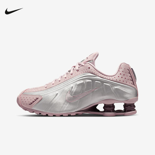 耐克女鞋SHOX R4厚底运动鞋回弹气柱缓震复古跑步鞋AR3565-601